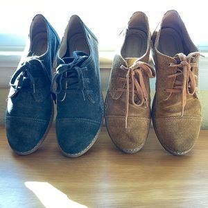 Hush Puppies Suede loafers size 6w